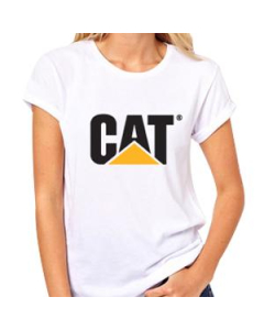 Camiseta Feminina Básica Branca CAT