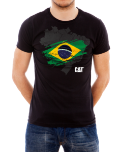 Camiseta Masculina Brasil - CAT