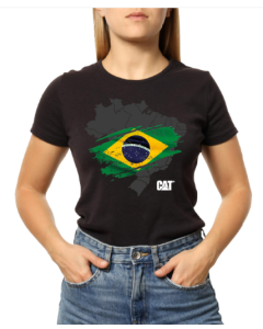 Camiseta Feminina Brasil - CAT