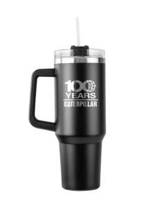 CANECA TÉRMICA 1,2 L 100 ANOS CATERPILLAR