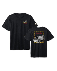 CAMISETA PRETO 100 ANOS CATERPILLAR