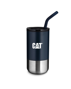 COPO AÇO INOX DE 550ML - CAT - AZUL