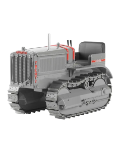 MINIATURA TRATOR DE ESTEIRA D20 CATERPILLAR - ESCALA 1:16